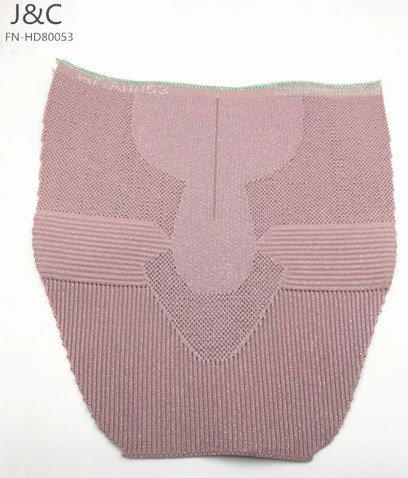 
pink color sport shoes polyester fly knit upper 