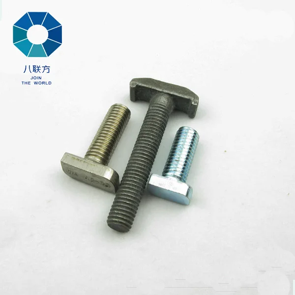 DIN 261/186 Hot dip galvanized 12.9 grade high tension T bolt