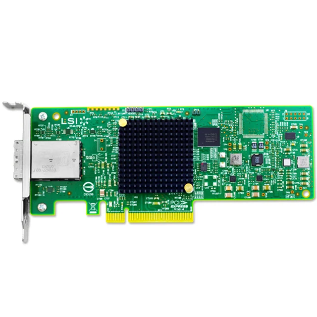 LSI SAS 9300-8e PCI Express 3.0 Сетевая карта адаптера шины SAS 12 Гбит / с