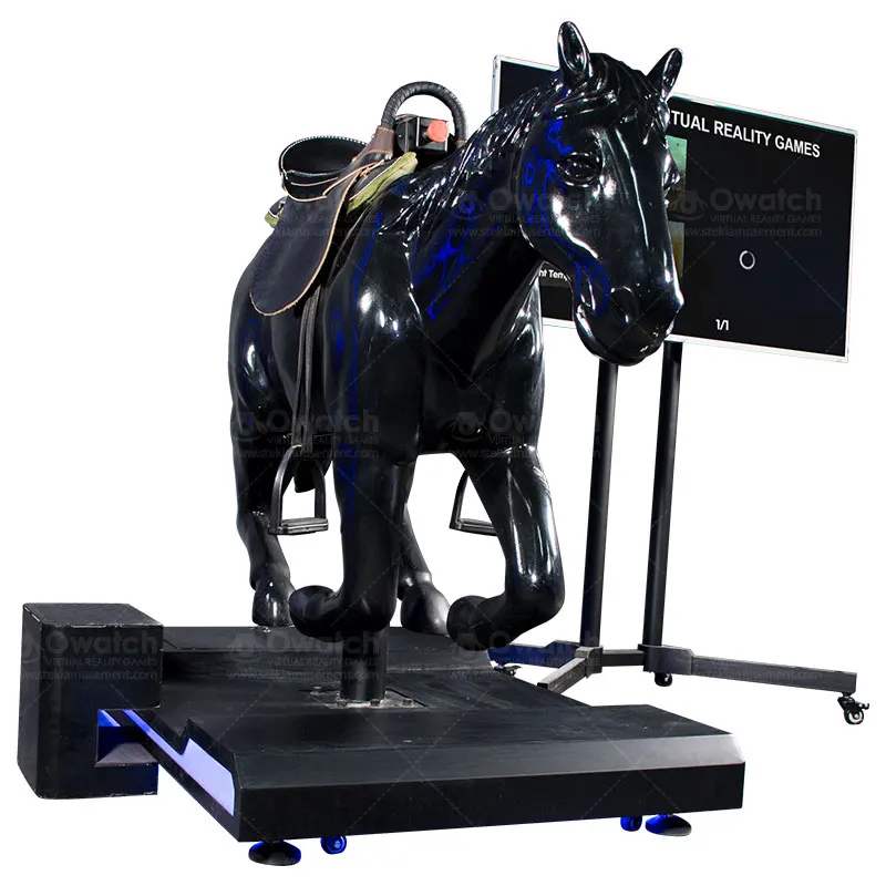 Лучшая цена, самостоятельное обслуживание, симулятор виртуальной реальности для верховой езды с интерактивной видеоигрой на продажу