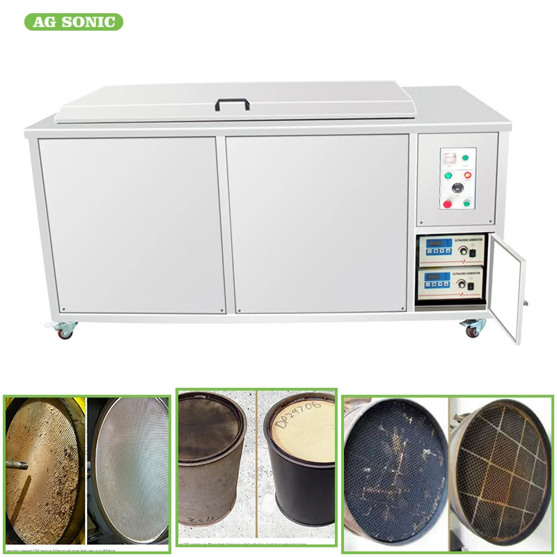 Dpf Industrial Ultrasonic Cleaner For Radiator Truck Dpf Filters Engine Carbon Cleaning Machine