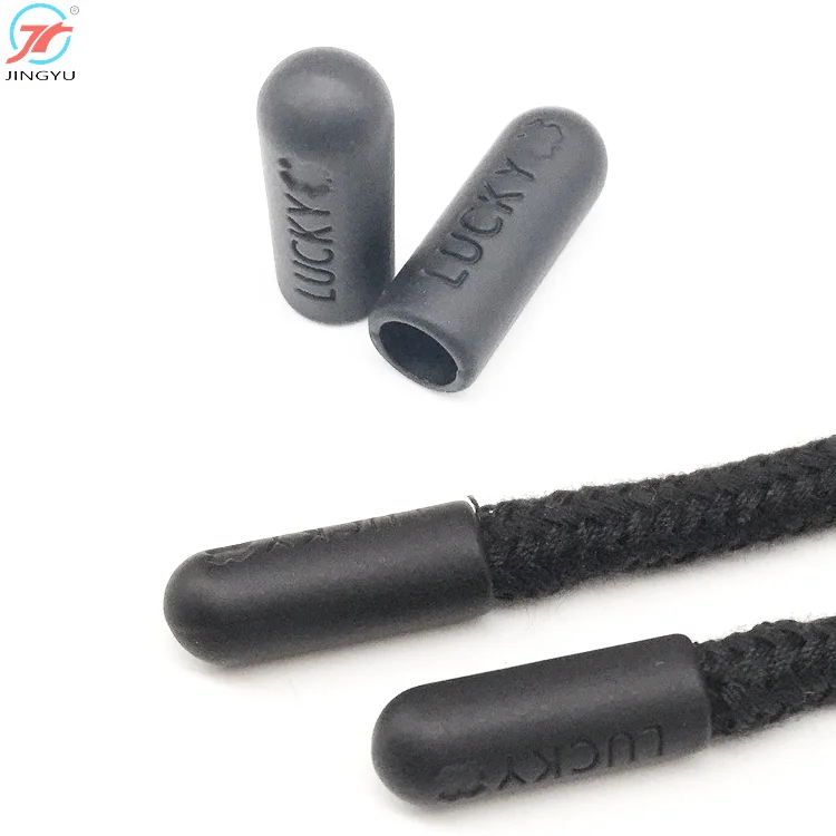 Custom Free Sample Drawstring Bungee Cord Ends Metal Lock Stopper For Swimwear Hoodie Cord Ends