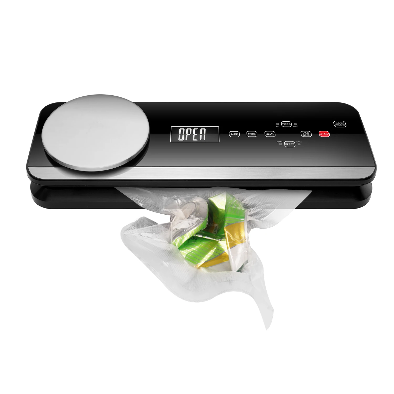 BSCI Factory Top Selling Portable Home Kitchen Use Jar Vacuum Sealer Machine