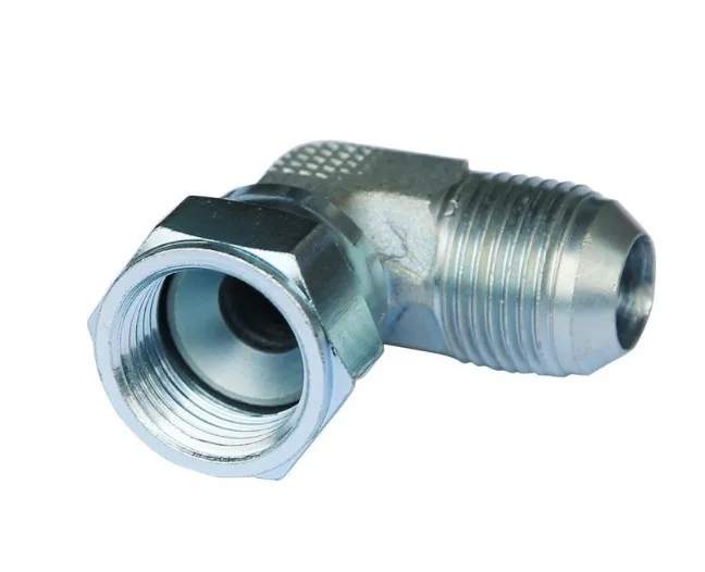 
Carbon Steel Parker Standard Hydraulic 90 Elbow With Swivel Nut 