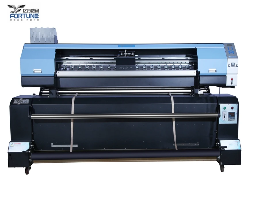 Yifang YF-2000T Textile flags printer with DX5 head or EPS3200head printing textile and flags and fabrics