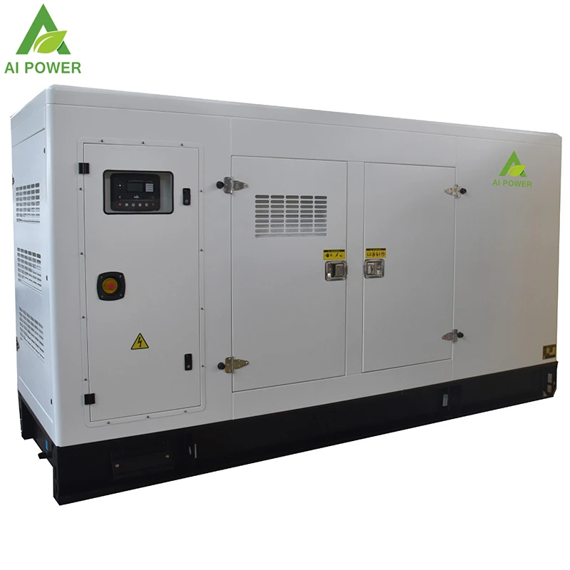 Portable silent 175 kva generator price with silent type
