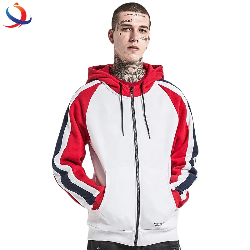 custom school uniform fashion streetwear  zipper hoodie for man clothing manufactures sweat wear teenager Heavy fleece jumper