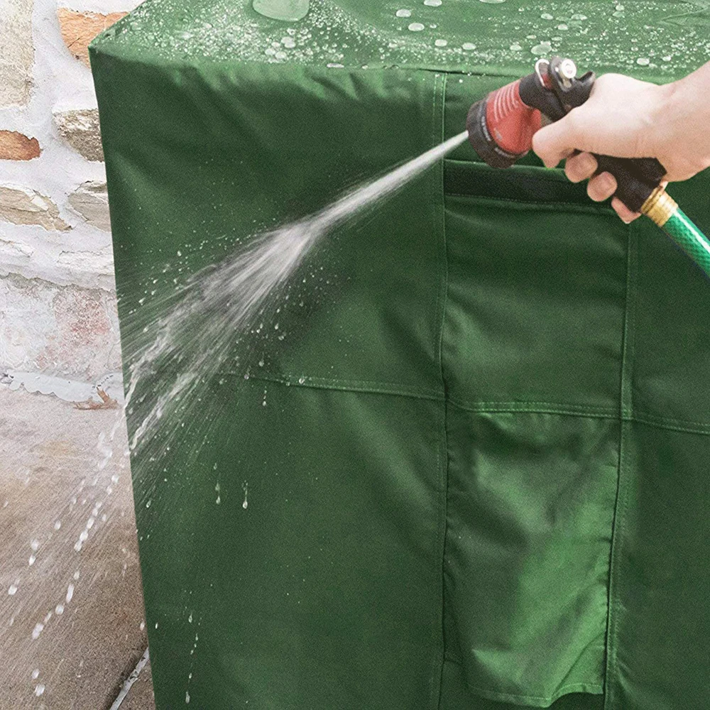 high quality oxfard material PE waterproof dustproof air-conditioner machine cover