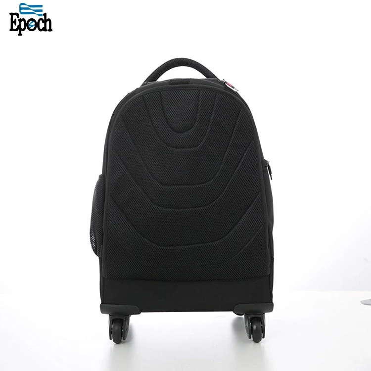 4 Wheels Executive Mobile Business Hand Cabin Office Trolley Laptop Backpack