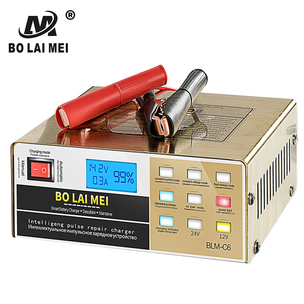 150AH Wholesale Factory sell intelligent 12V/24v 10A battery charger