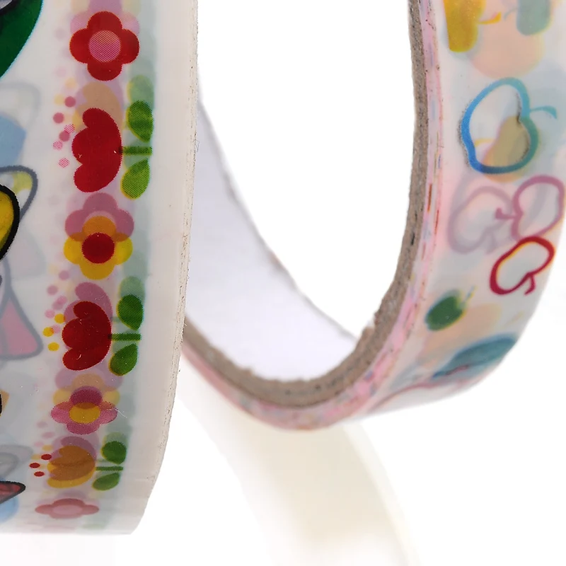 Hot sale new style DIY tool for scrapbook and note book schedule decoration washi sticker cartoon washi tape