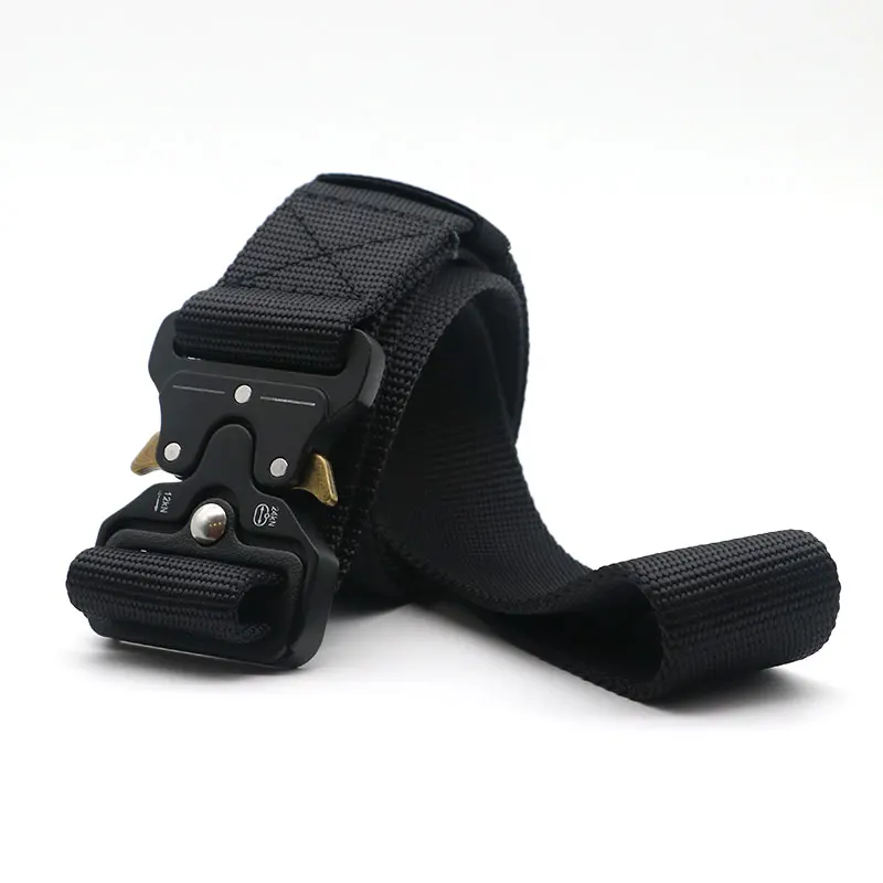 Наружный Тактический нейлоновый ремень 1,5 дюйма с металлической пряжкой