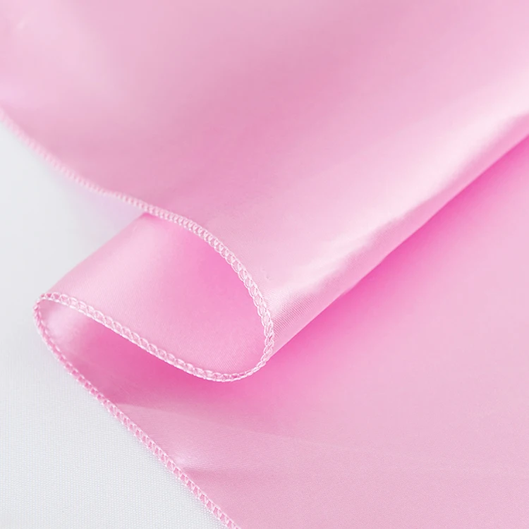 Дешевые Современные однотонные цвет свадебные атласные Таблица Бегуны для дома партии свадебные украшения стола