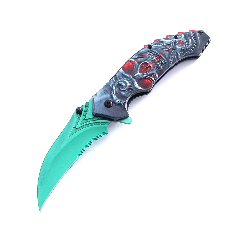 Good knife high quality survival folding blade utility pocket knife