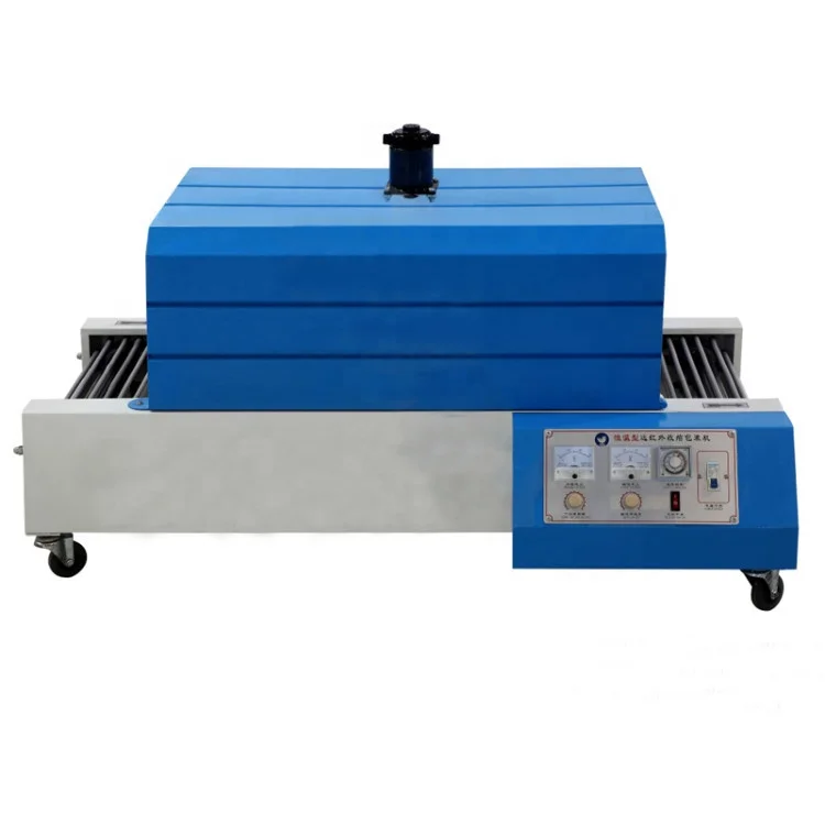 
High quality high efficient automatic POF PVC PP POP shrink wrapping machine 