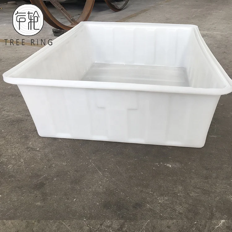 OEM Rotomolding food grade Poly Regrind Hydroponic Tank  300l 350L 380L 400L 500L rectangular Black