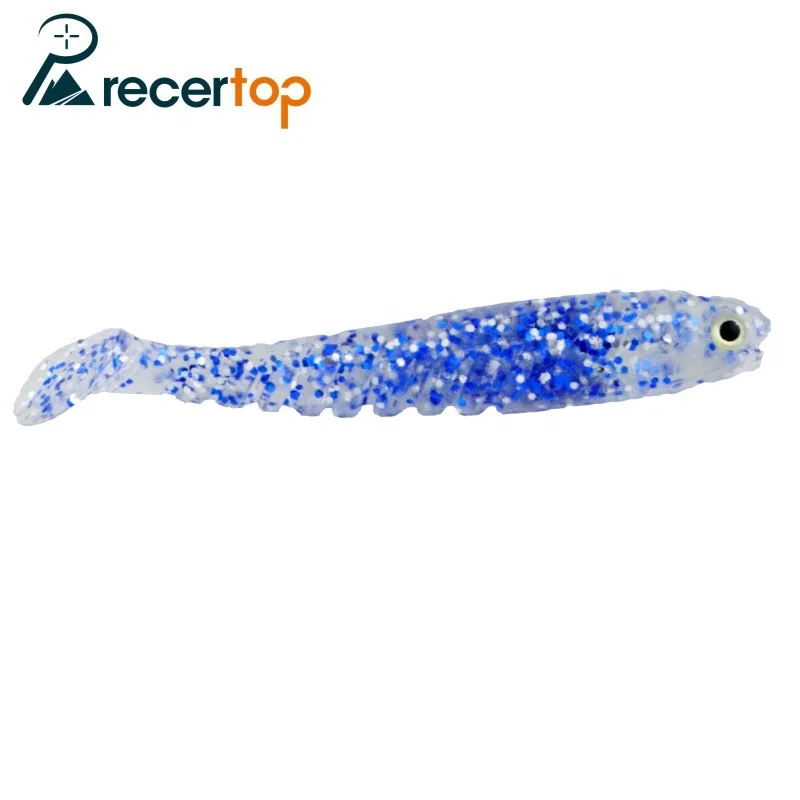 
3D Eyes Artificial Bass Fishing Soft Lure Made by TPR Plastic 