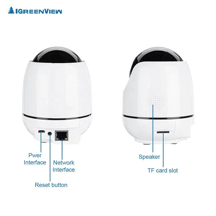 1920*1080P automatically track video baby monitor with built-in WIFI support 10m Night Vision