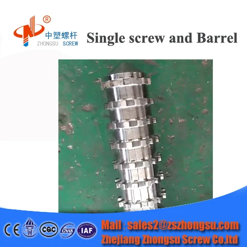 Новое поступление, хромированный экструзионный винт и цилиндр для шнекового экструдера