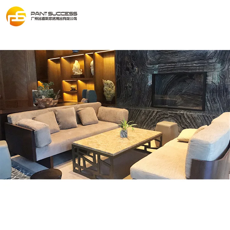 Custom Made Luxury Hotel Lobby Furniture Set, Hotel Lobby Sofa