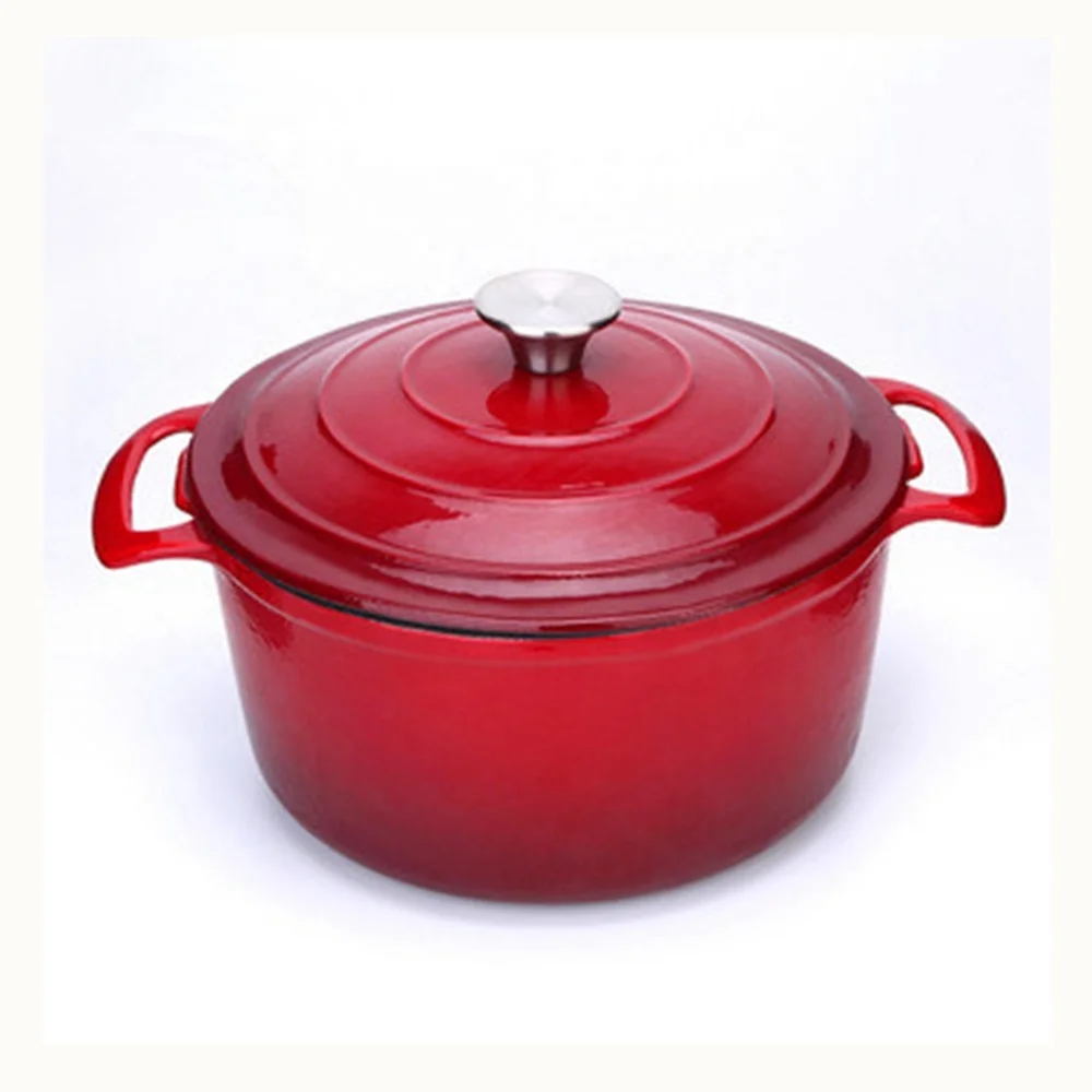Kitchen cookware covered porcelain cast iron enamel 20cm casserole