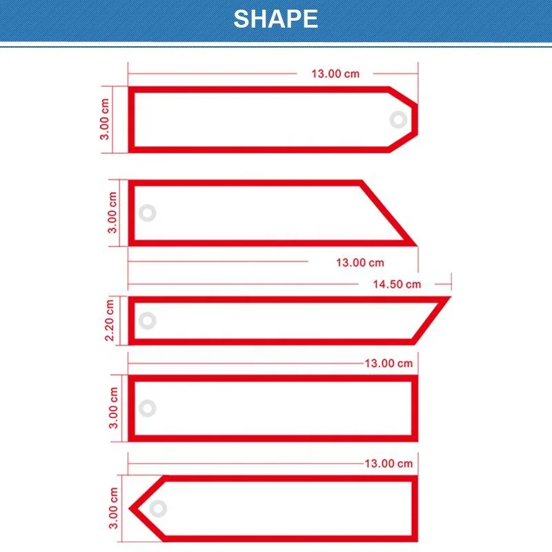 Embroidered Keychain Key chain Keyring Key Ring Embroidery Twill Key Tag