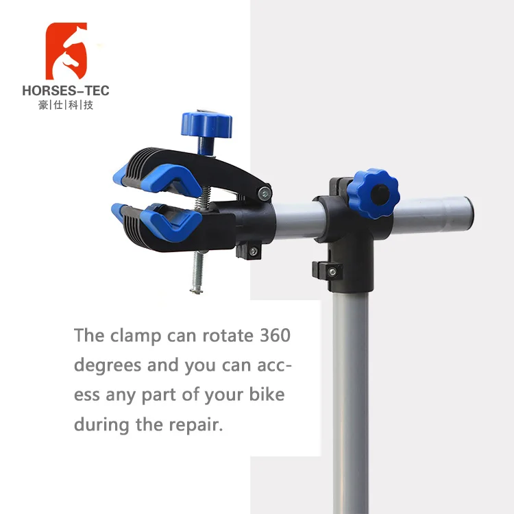 Steel telescopic arm bike repair tool set soporte para bicicletas