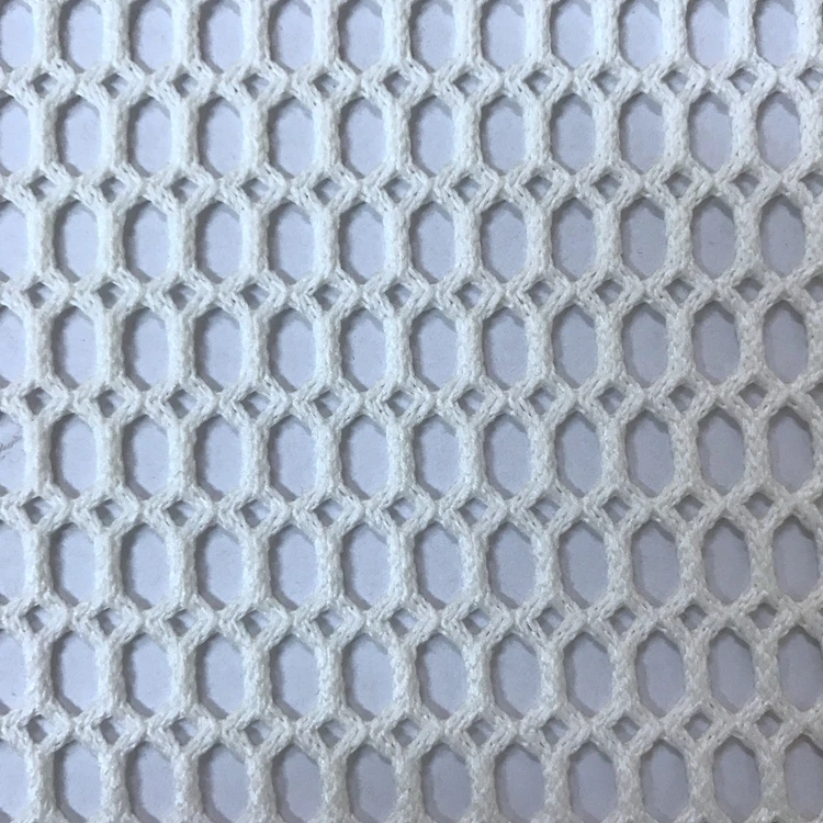 
China safe quick dry 100 polyester 3d spacer mesh fabric for laundry bag 