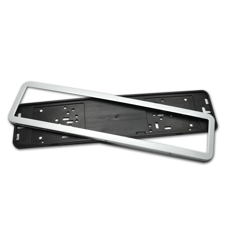XT Car Universal Number Plate Holder European Stainless Steel Eu Plastic Car License Plate Frame