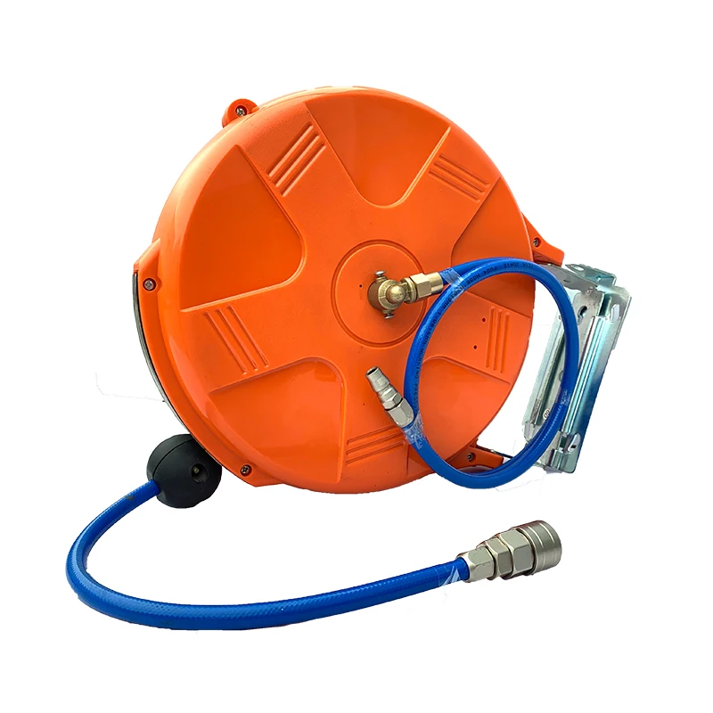 
Automotive plastic hose reel with automatic rewind Pneumatic air hose reel 