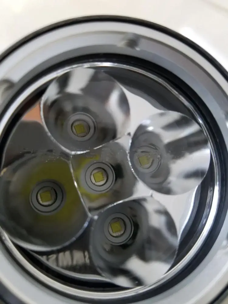 Led Scuba Diving Flashlight Torch Underwater 100M Waterproof Submarine Light