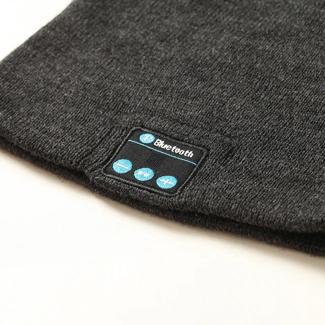 Wireless Blue tooth Music Headband Magic Earphone MIC Hat Man Women Hands-free Music Sports Phone Call Answer Ears-free Headwear