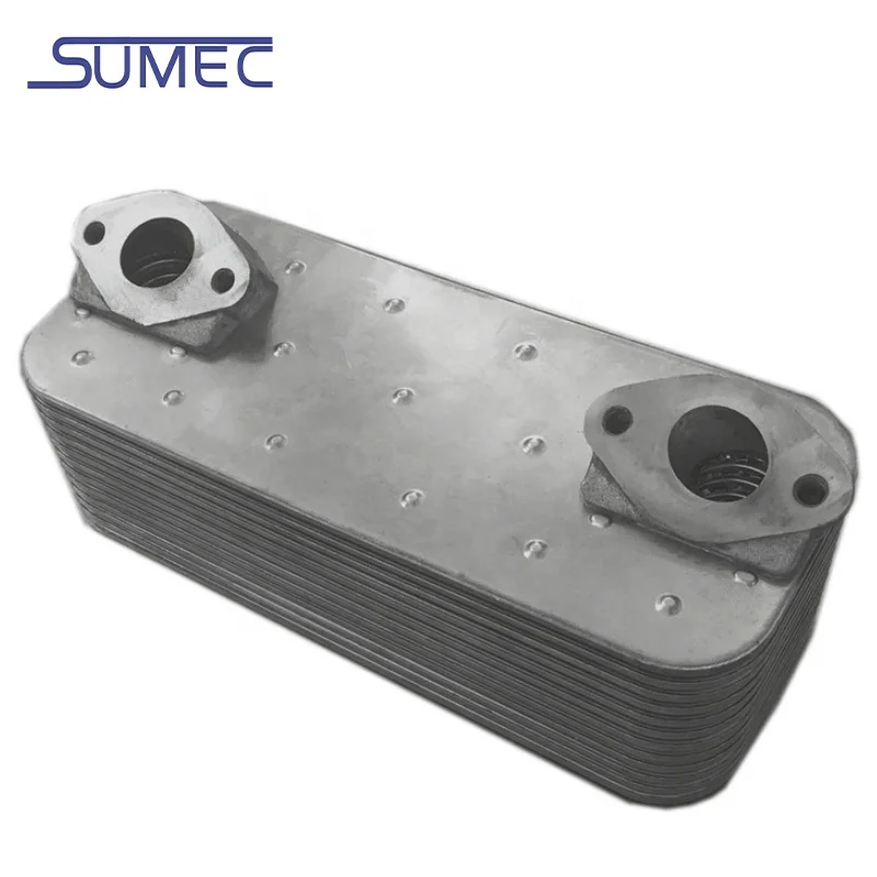 Heavy Duty Truck Oil Cooler For Mercedes Benz Truck 5411880201for Actros Truck Oil Cooler for MB