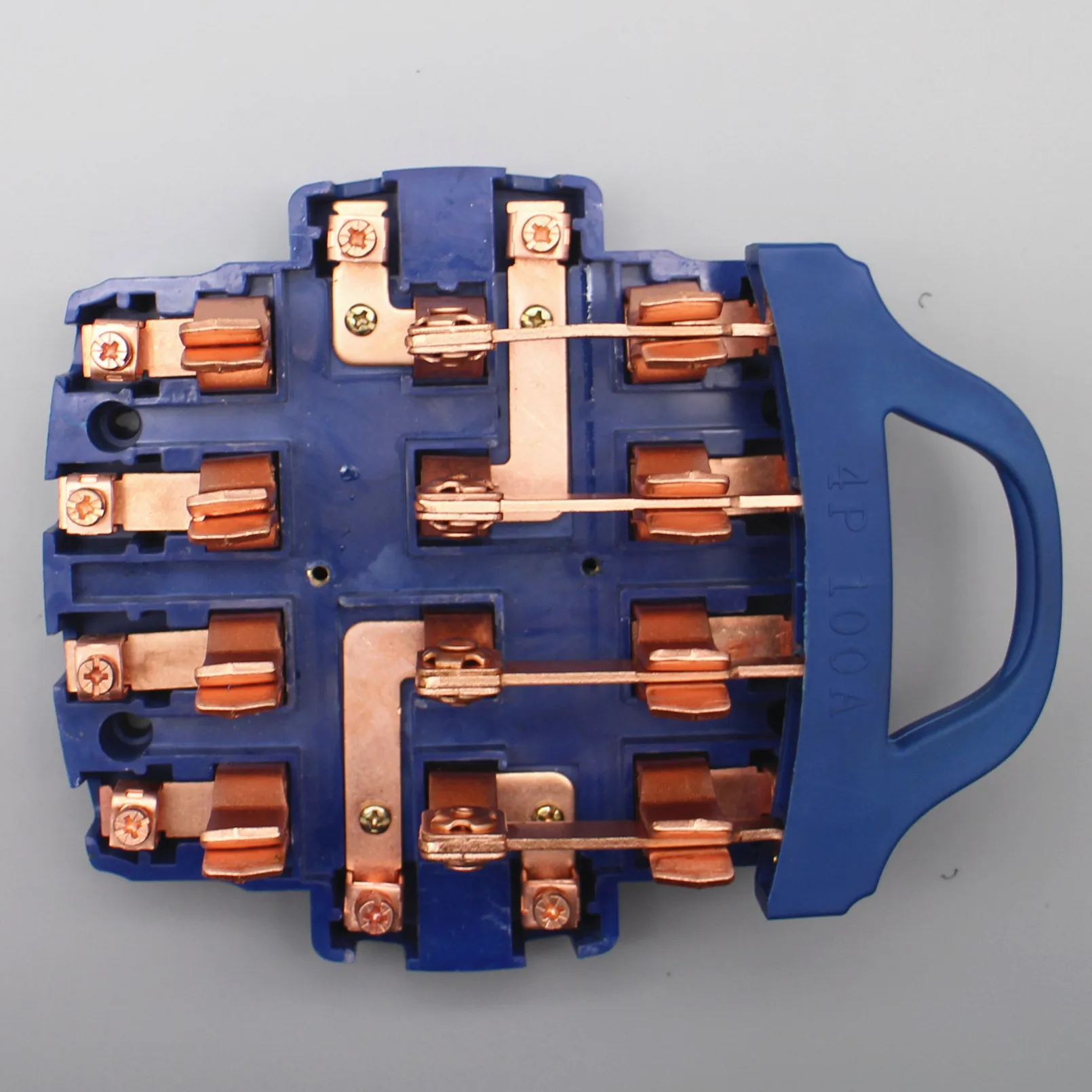 double pole double throw switch 4P 100A 380v copper changeover switch