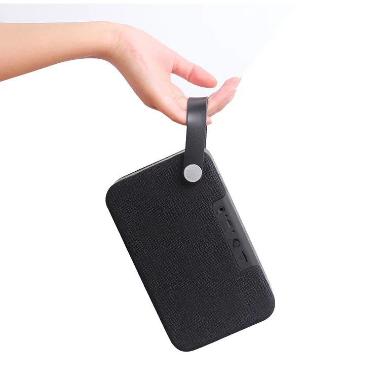 High Quality Portable with FM Radio Fabric Bluetooth Wireless Speaker