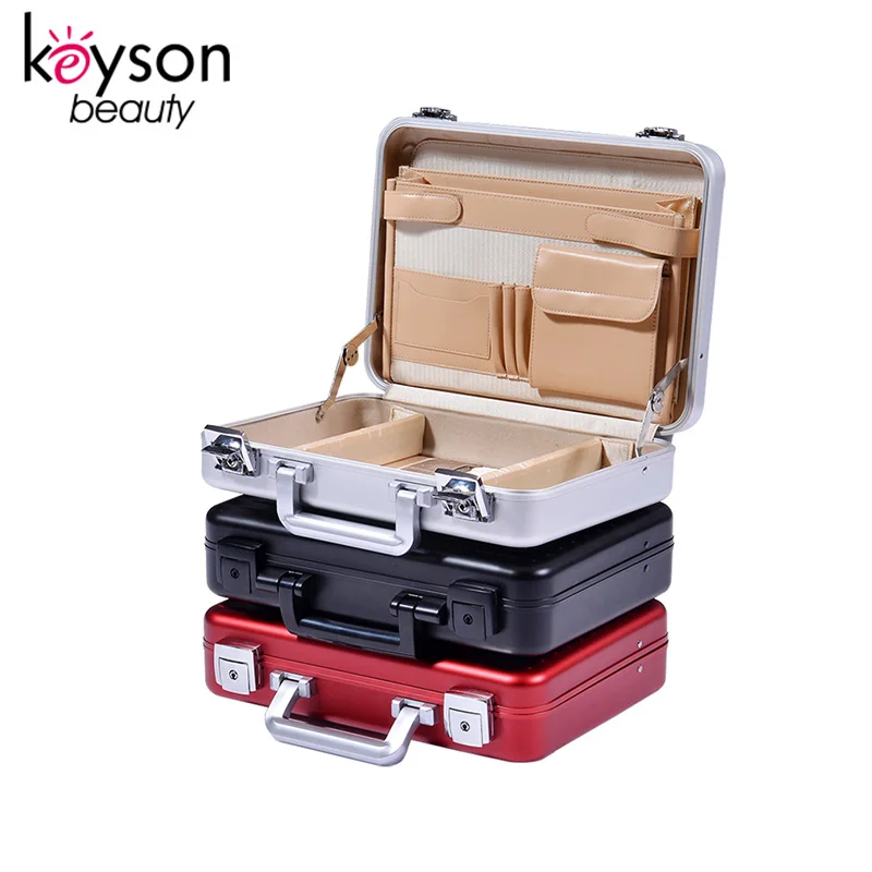 Keyson Wholesale Aluminum Business Travel Suitcase Hard Briefcase with Lock
