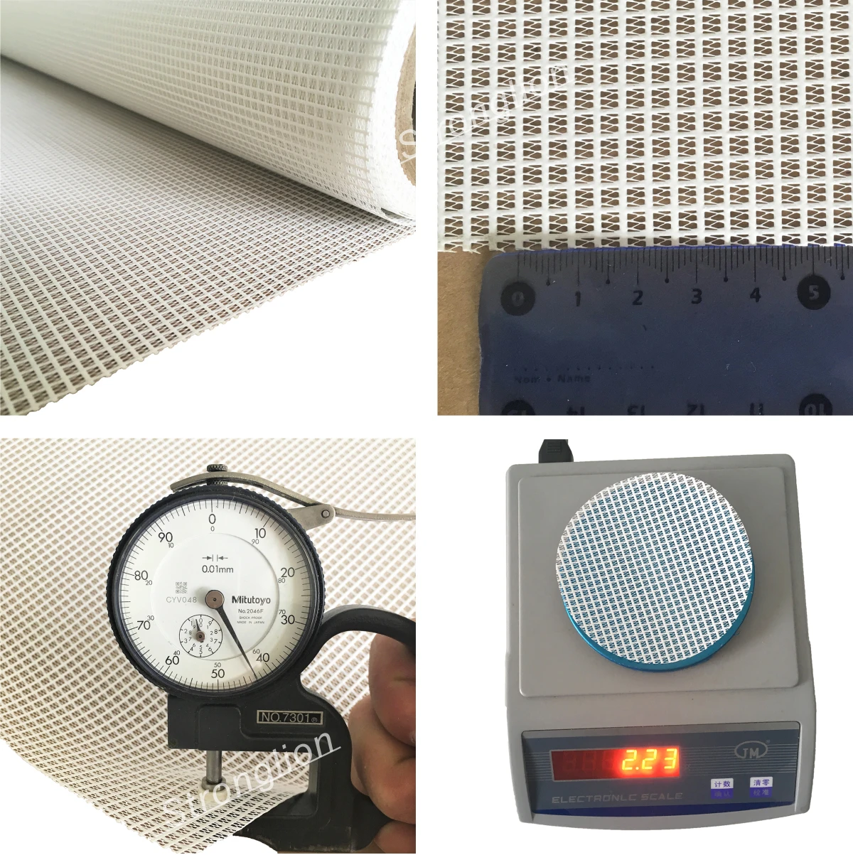 
Fire Retardant Outdoor Plastic PVC Coated Polyester Mesh 