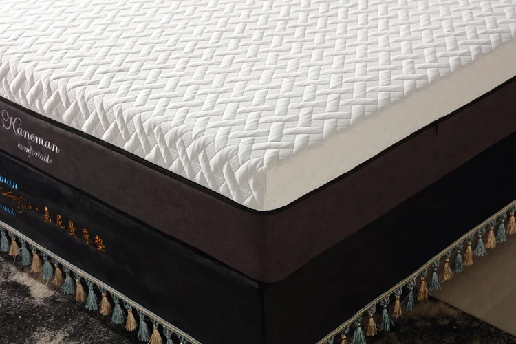 Chinese Supplier Colchones Heathy Eco Friendly Bamboo cover visco gel memory foam bed mattress king size