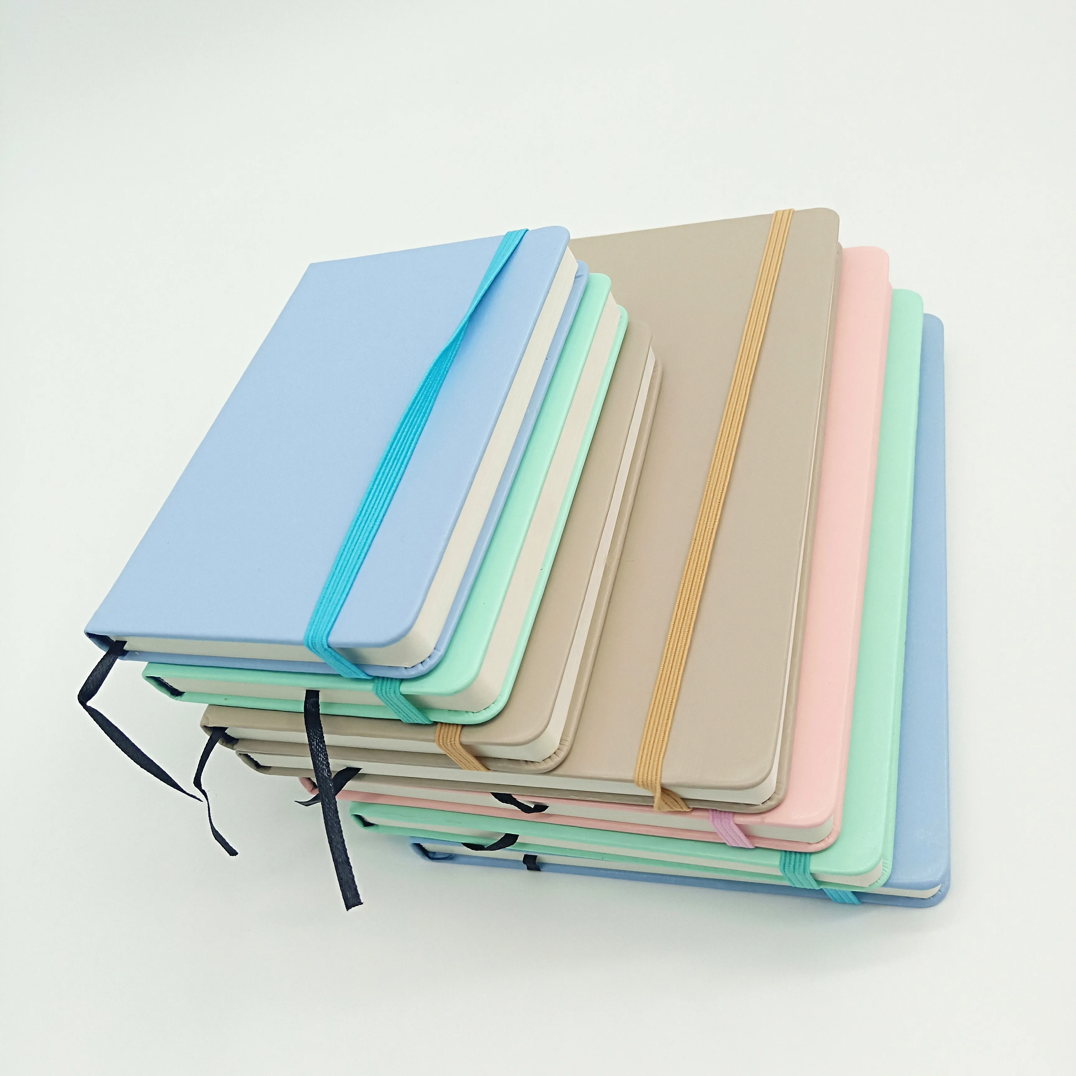 promotion items to do list ruled notepad portable cute mini notebook with elastic band