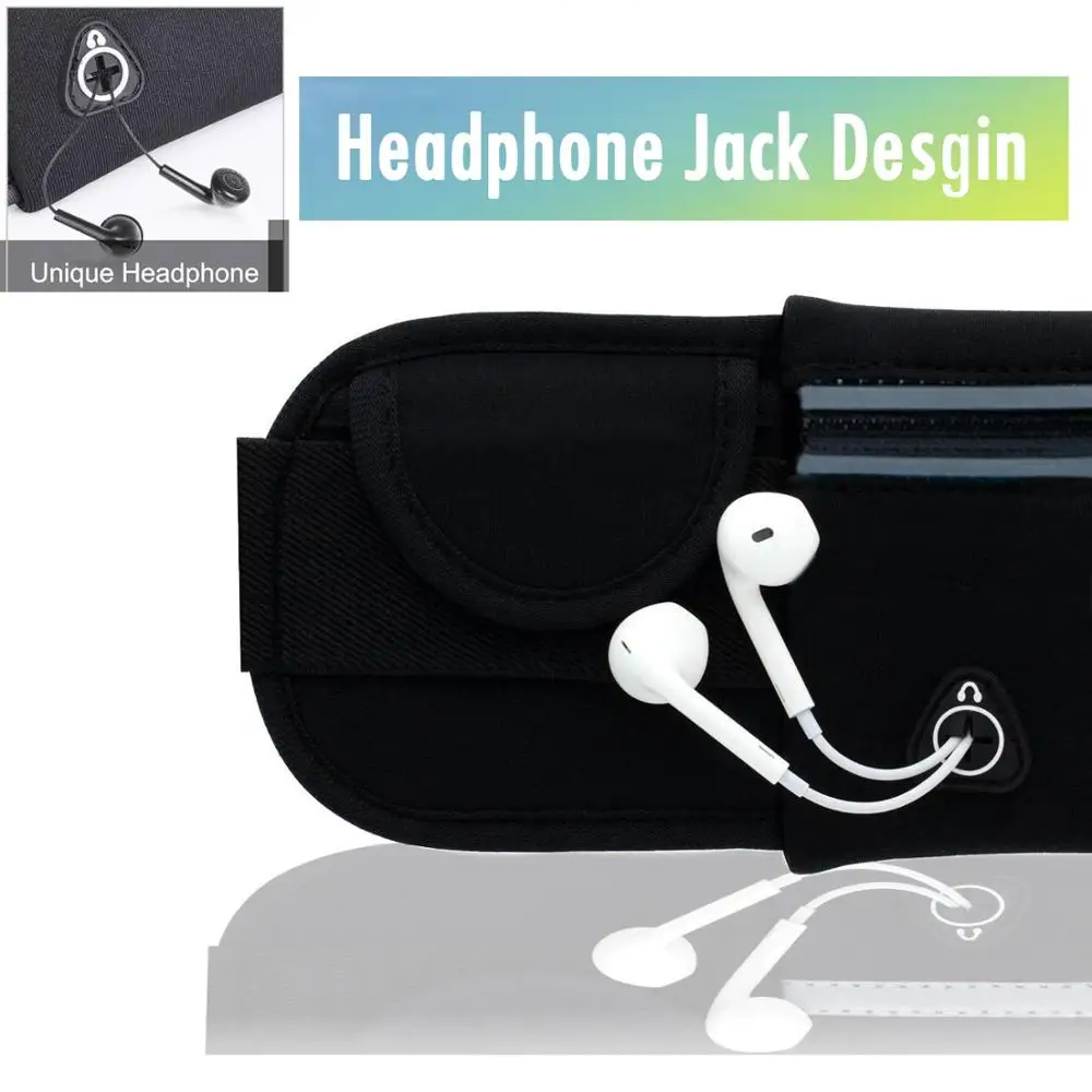 Free Shipping Absorb Sweats pack Cottons Fabric Single kettle Fanny Pack Sport pouch