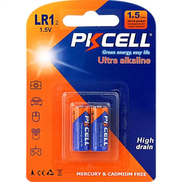 High quality dry batteries um5 lr1 n size 1.5v mercury free battery