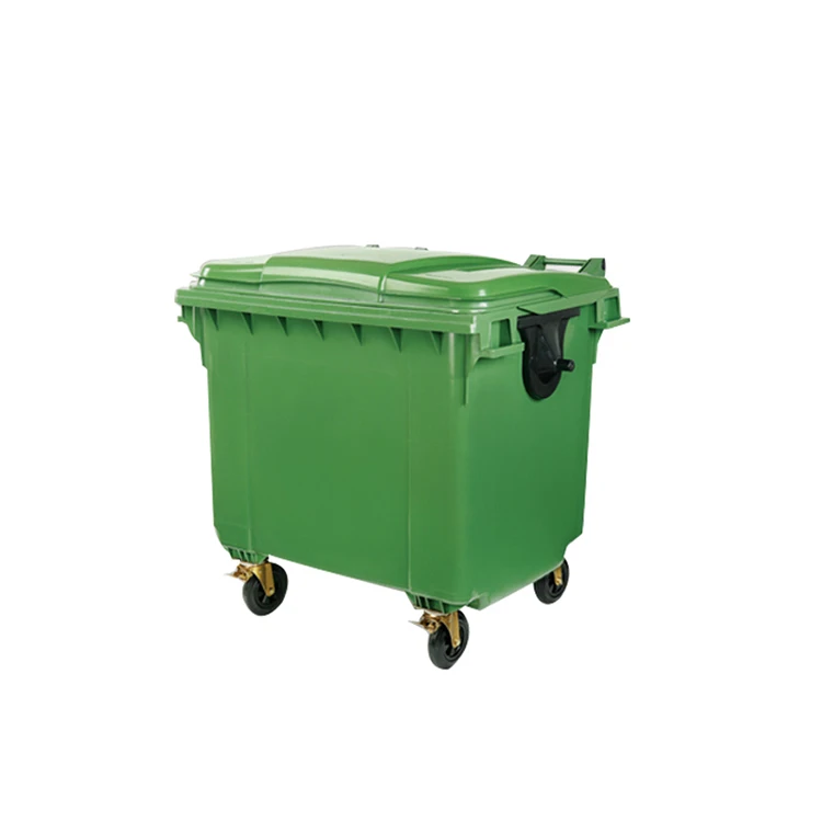 Factory Plastic material garbage container rubbish bin trash can dustbin transparent recycle waste bin