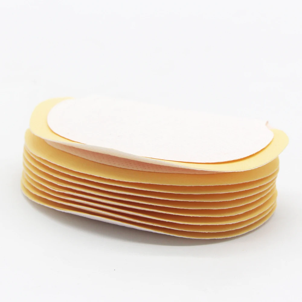 Private Label Breathable Super Absorbent Cotton Underarm Anti Sweat Pad With Different Colors