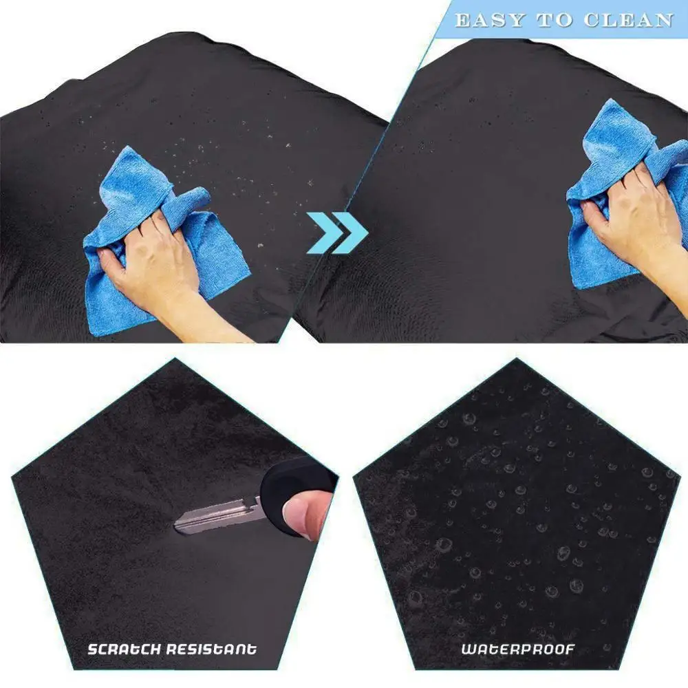 
Factory Price 4 passenger golf cart rain cover 