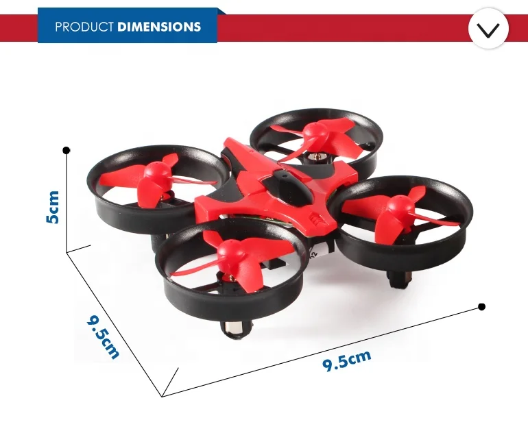 
2.4GHz 6-aixs mini pocket professional quadcopter rc racing drone with EN71-7P 
