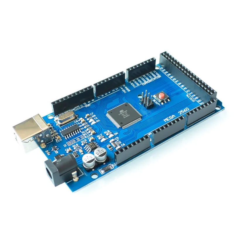 Mega2560-16AU CH340G MEGA 2560 R3 доска Mega2560 + кабель USB