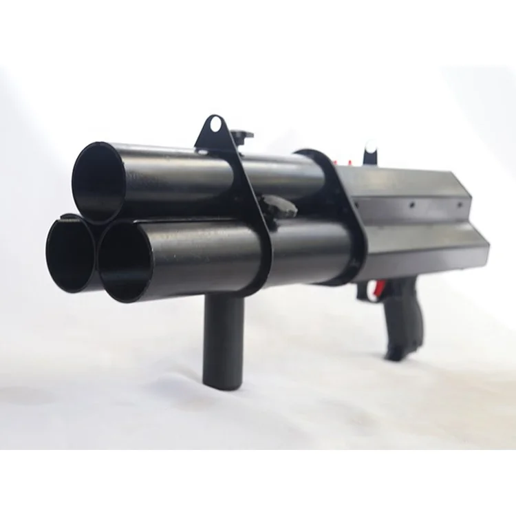 Three Head Electric Confetti Cannon Machine