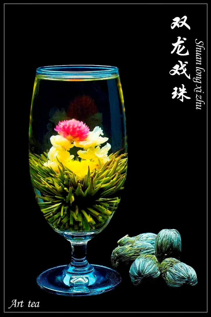 Flowering Tea,Chinese Flower ,Blooming Tea Ball