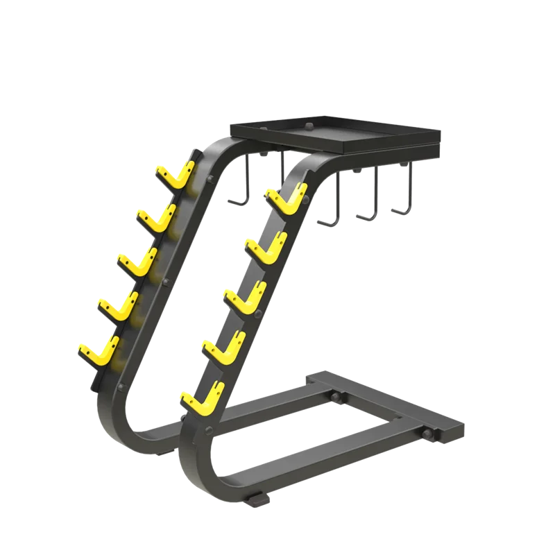 DFT Fitness equipment DFT-667 Beauty dumbbell rack 3 tier dumbbell rack