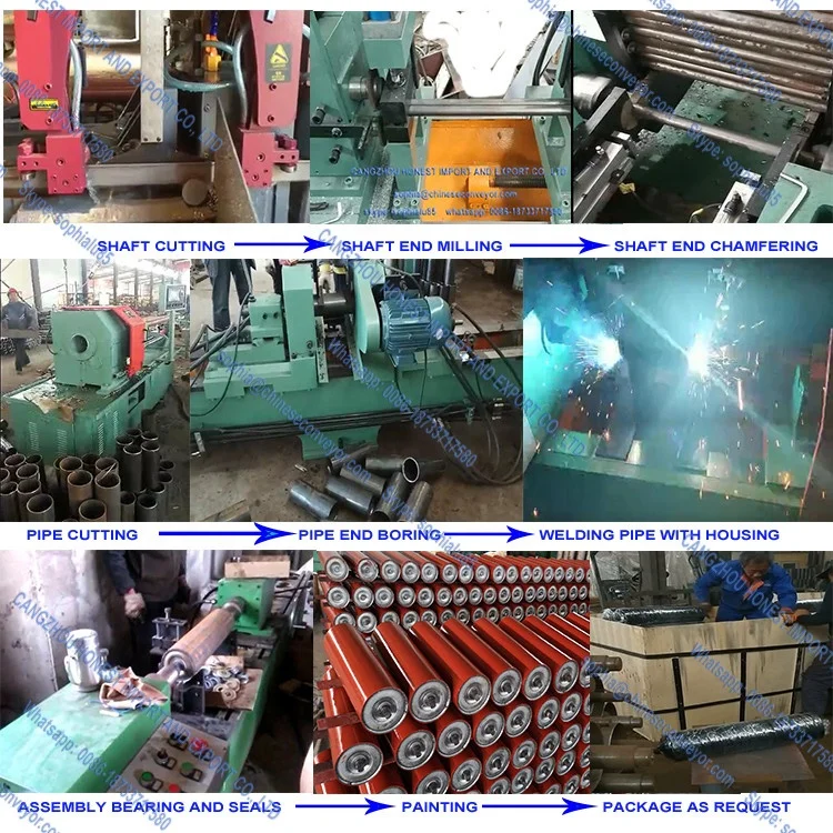 Material Handling Equipment belt conveyor carrier roller for sale